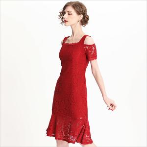  summer new big code foreign trade brand women boutique a sexy late dress lace dress