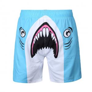 New 3D Printed Beach Trousers Digital Shark Swimming Trousers