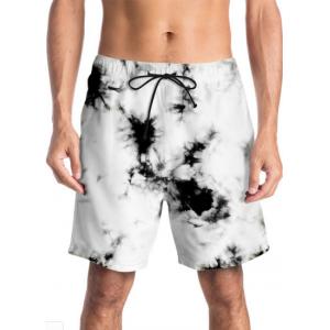 Printed Beach Trousers Fast-Dry Surfing Big-Size Fatty Pants