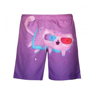 New Swimming Trousers Cartoon 3D Printed Beach Trousers 