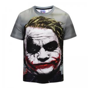 Summer New Large-Size Short-sleeved Joker 3-D Printed T-shirt 