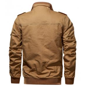 Men's jacket casual coat pure cotton industrial Dress Large Men's wear