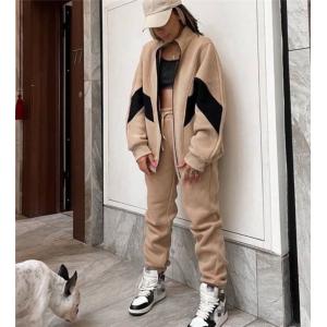 Long sleeve casual sports suit 2-piece set for women