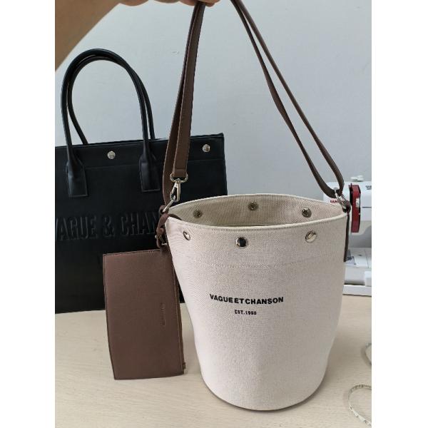 Cross body bag mobile phone bag one shoulder simple and fashionable temperament women's bag canvas small body bag